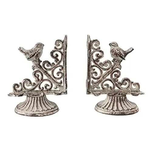 2 Pack French Provincial Book Ends