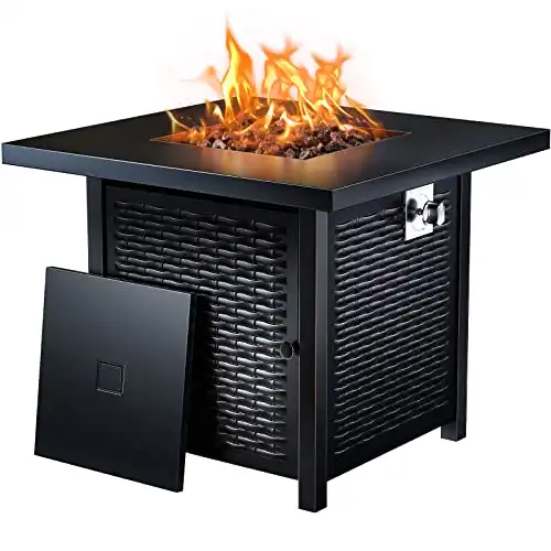 Outdoor Gas Fire Pit