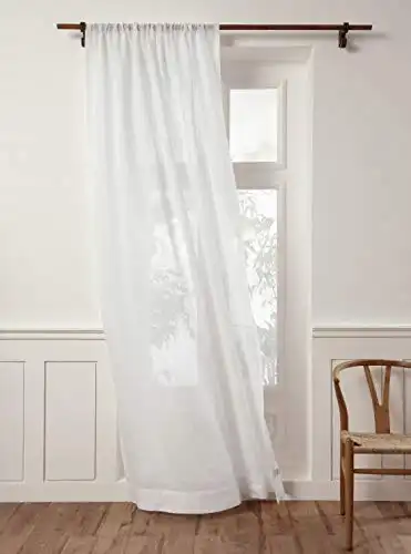 Solino Home Linen Sheer Curtain