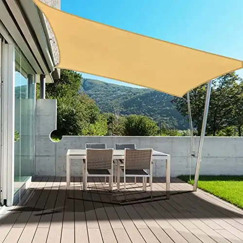 PureFit Rectangle Sun Shade Sails Outdoor