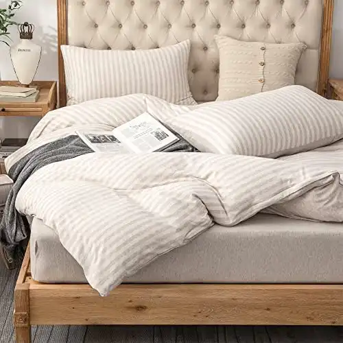 PURE ERA Jersey Knit Duvet Cover Set