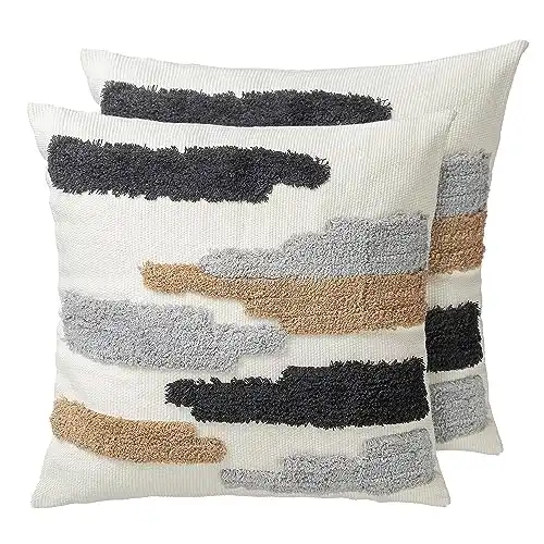 Neutral Throw Pillow Covers