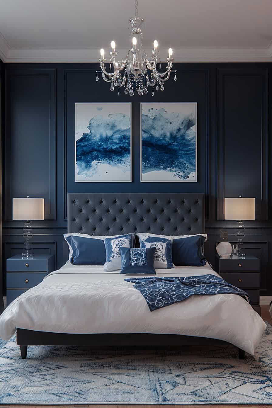 modern luxury bedroom