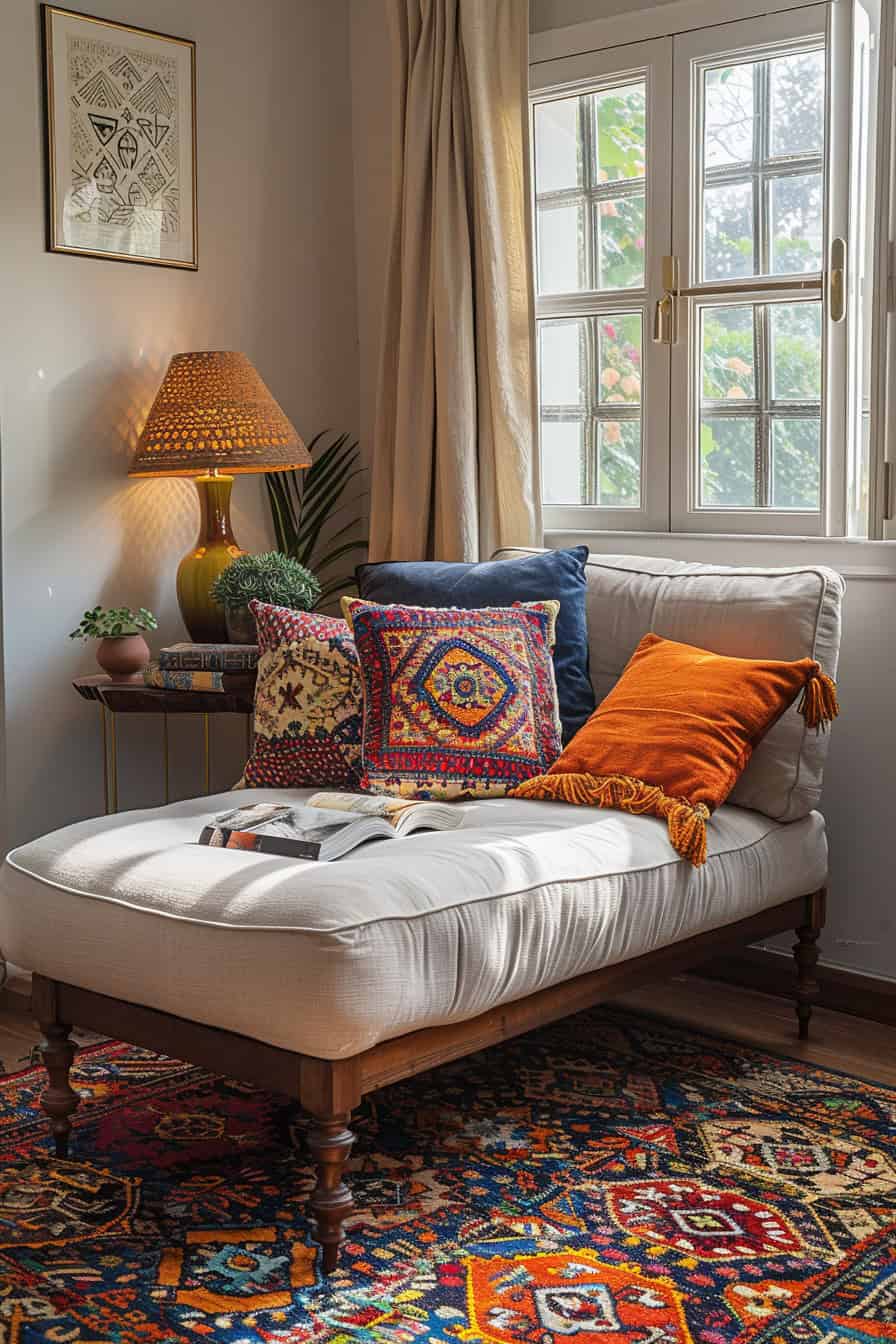 afrohemian living room