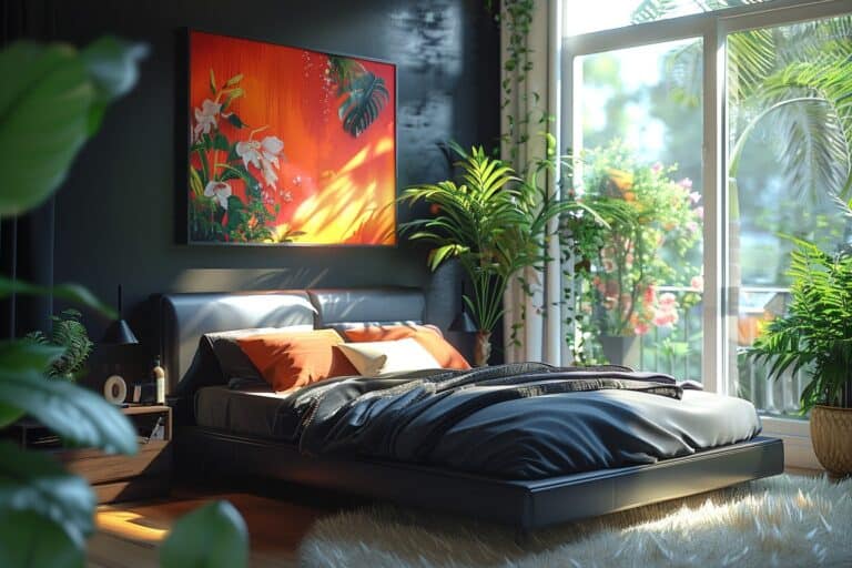 black bed frames