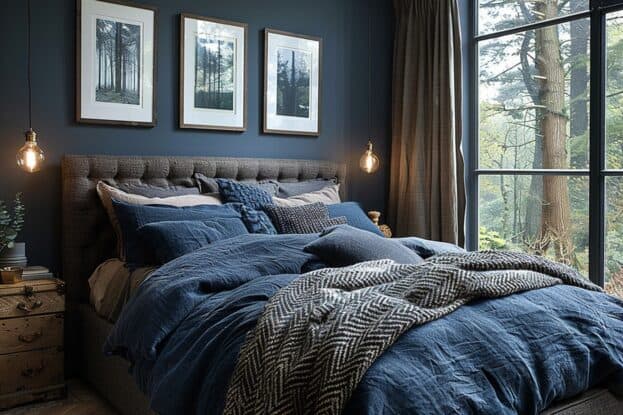 Top 20 Male Bedroom Ideas – Green Snooze