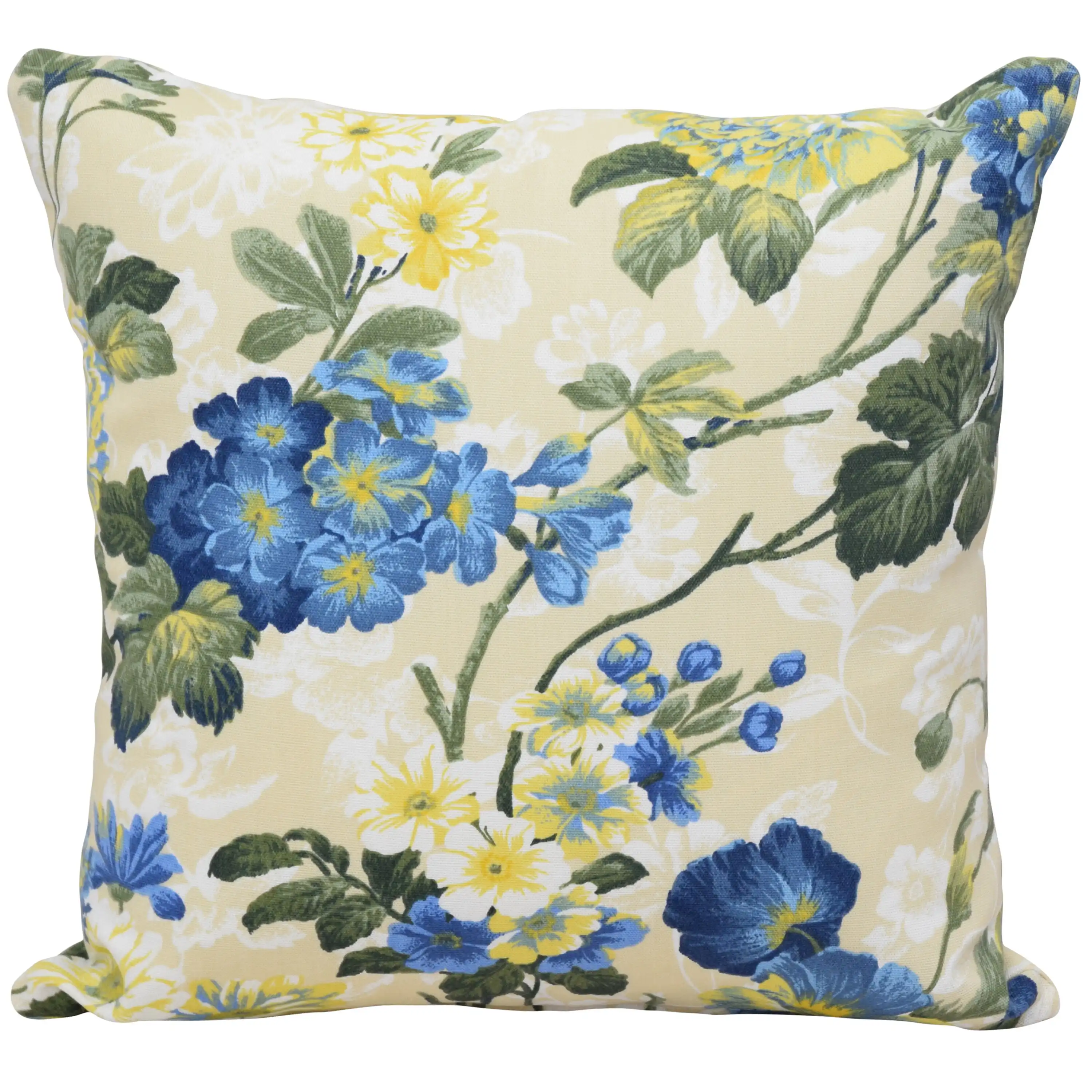 Evayne Floral Outdoor Throw Pillow