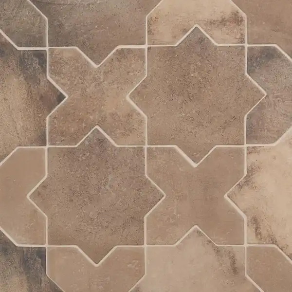 Ivy Hill Tile Tripoli Star-Crossed Taupe Matte Terracotta Look Porcelain Floor and Wall Tile