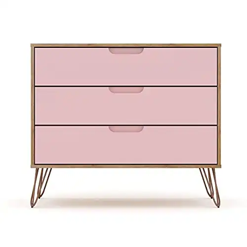 Rockefeller 3-Drawer Wood Dresser