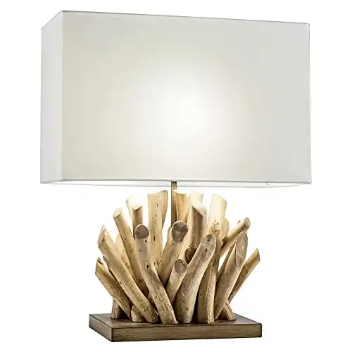 Driftwood Nautical Table Lamp