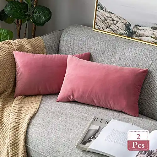 Stellhome Velvet Pillow Covers