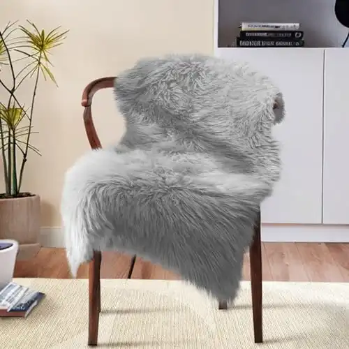 Ciicool Faux Sheepskin Rug