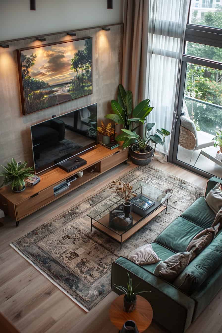 small living room