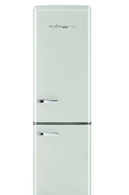 Classic Retro Freezer Refrigerator