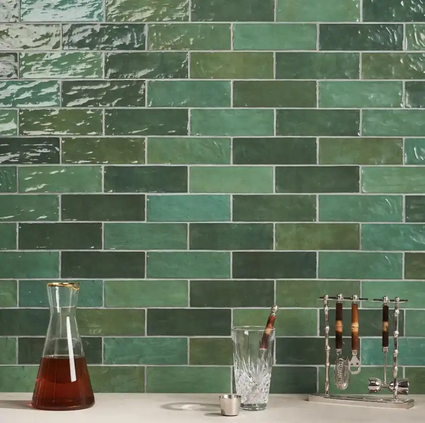 Polished Ceramic Subway Wall Tile