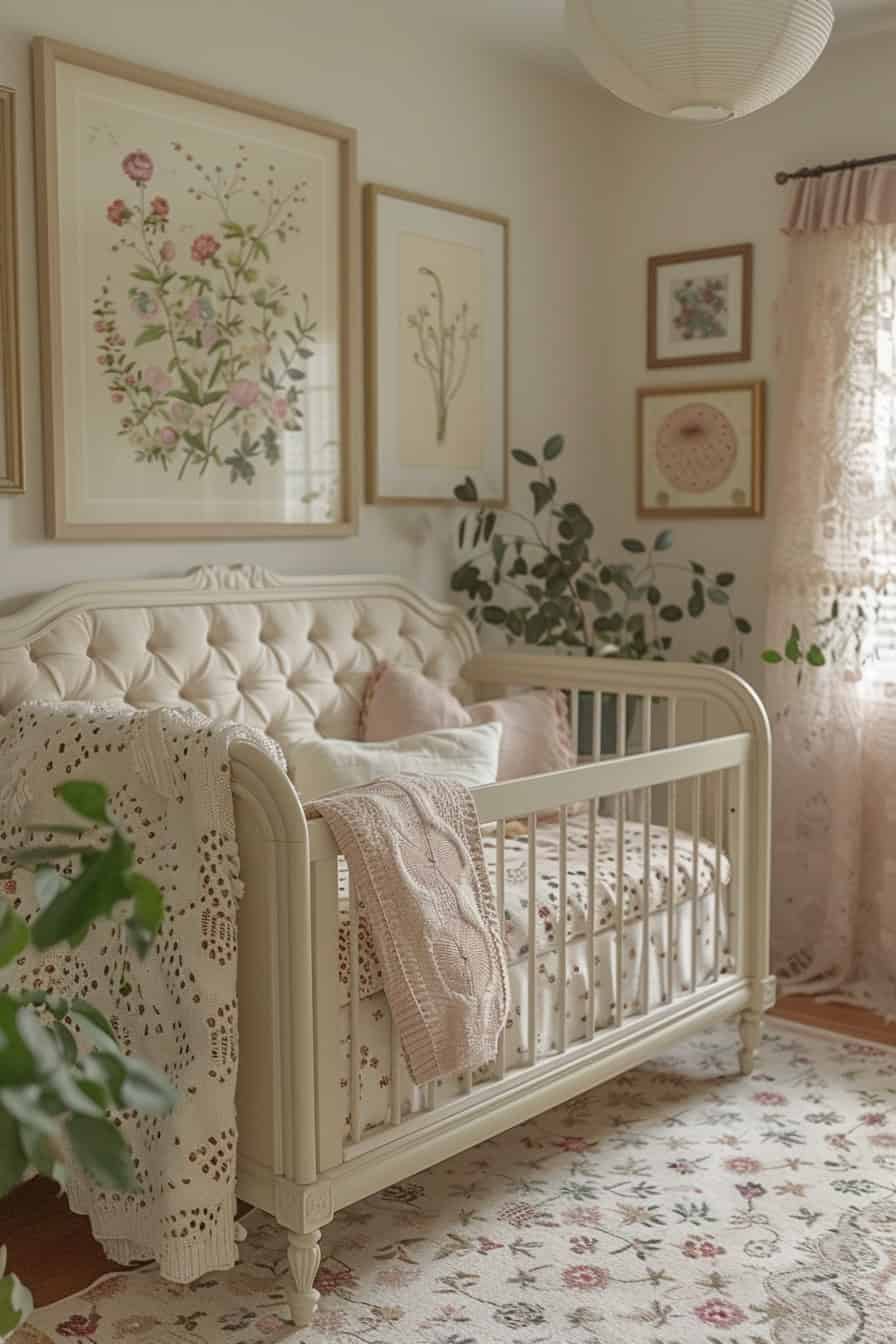 vintage style nursery