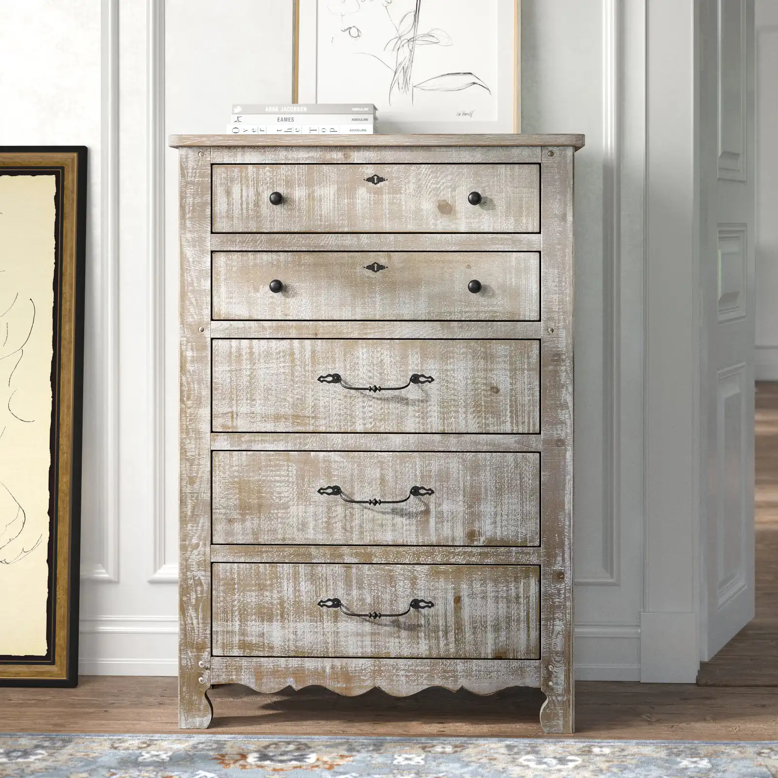 Lyra 5 Drawer Dresser
