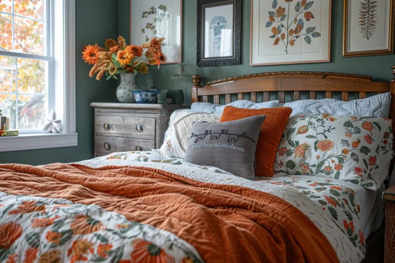 fall bedroom