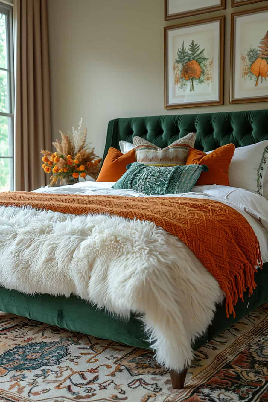 fall bedroom