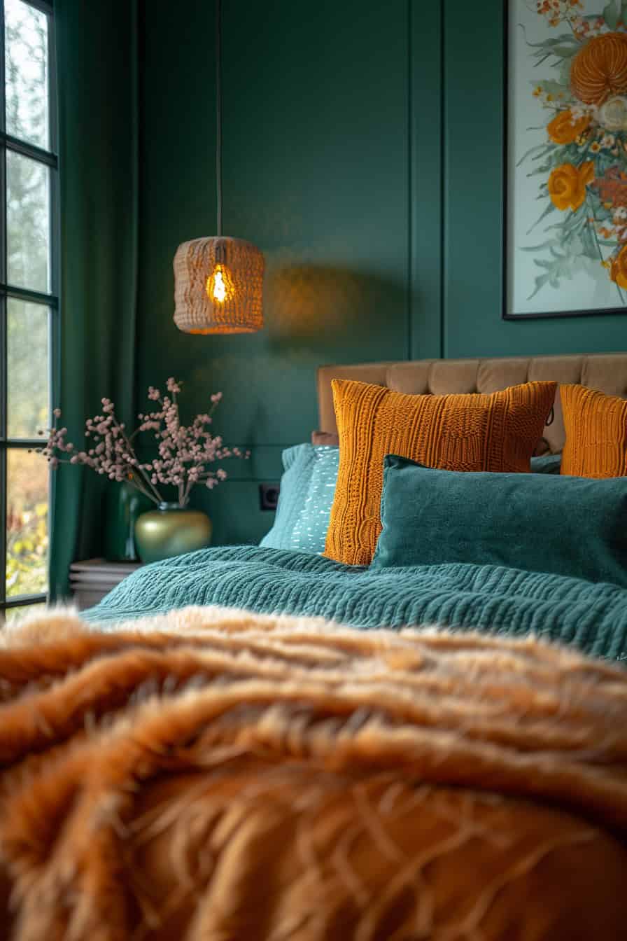 fall bedroom