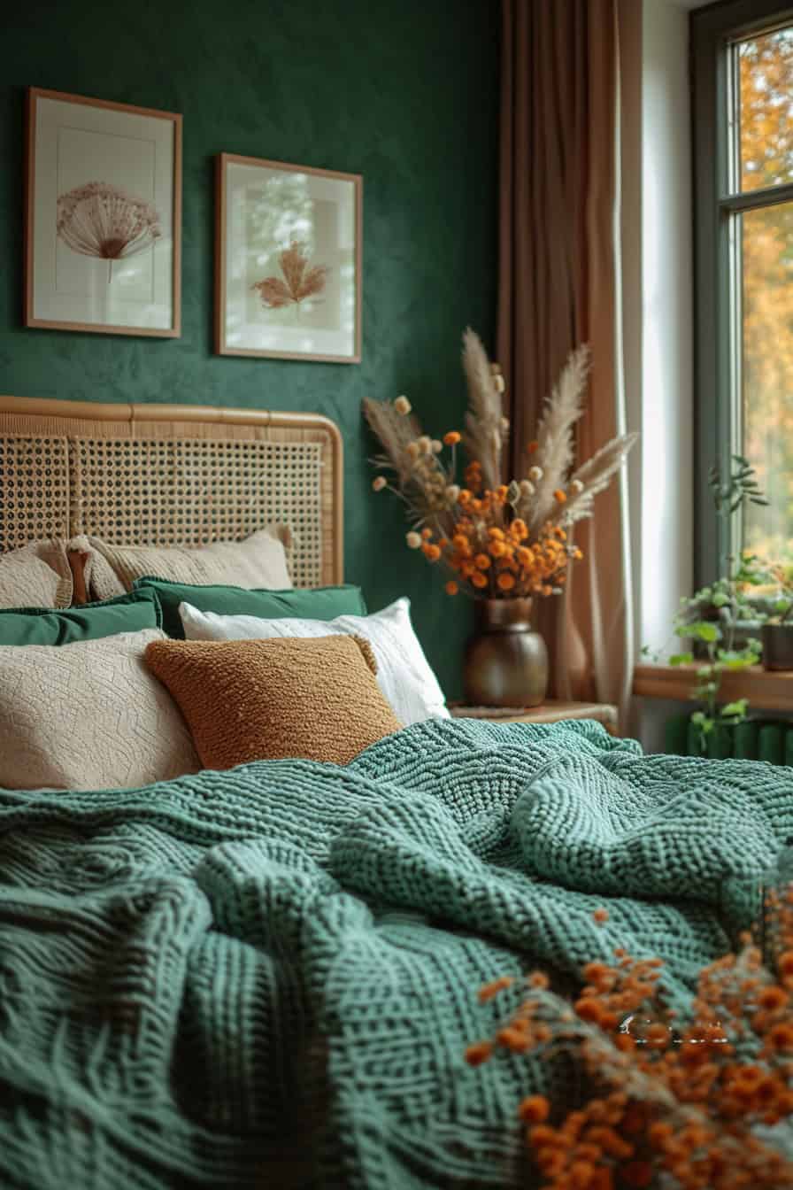 fall bedroom