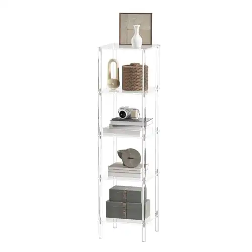 Square Acrylic Bookshelf