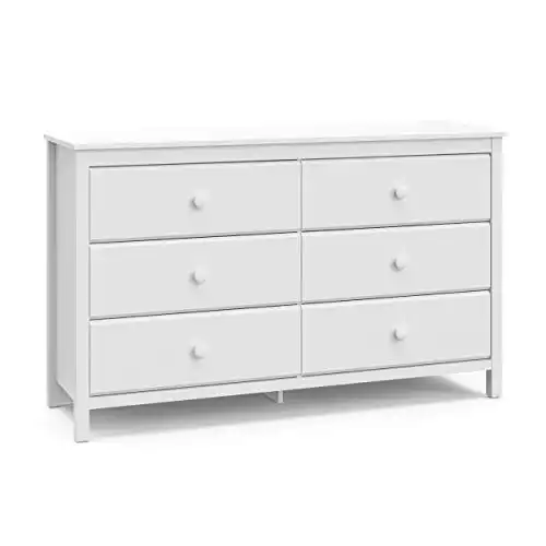 Storkcraft Alpine 6 Drawer Double Dresser