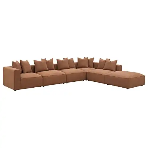 Coaster Jennifer 6-Piece Sectional