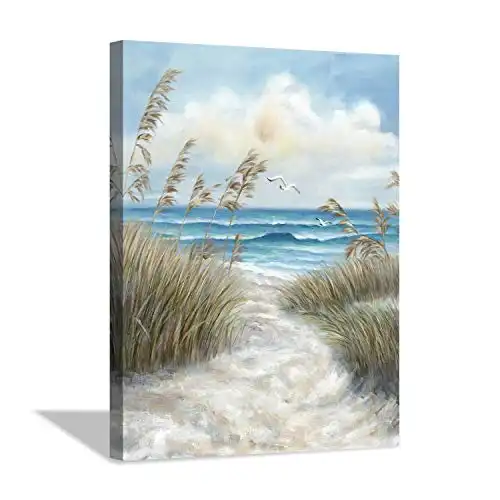 Abstract Beach Picture Wall Art