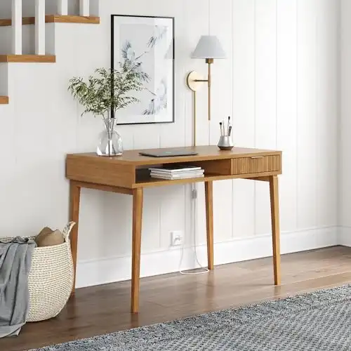 Nathan James Jasper Small Home Office Desk