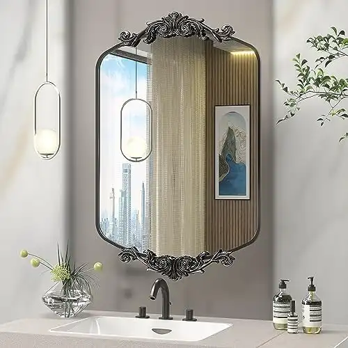 Arched Antique Mirror