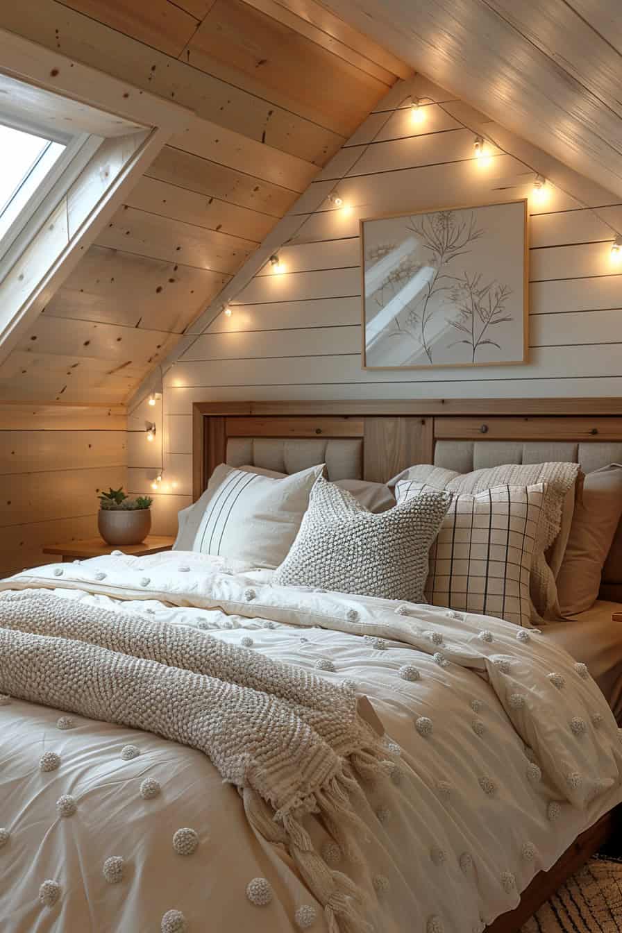 Quarto pequeno do sótão