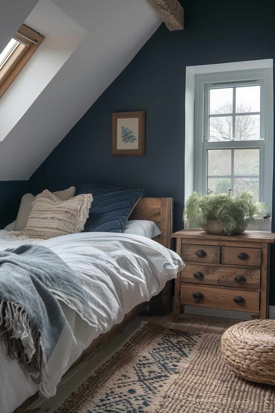 Quarto pequeno do sótão