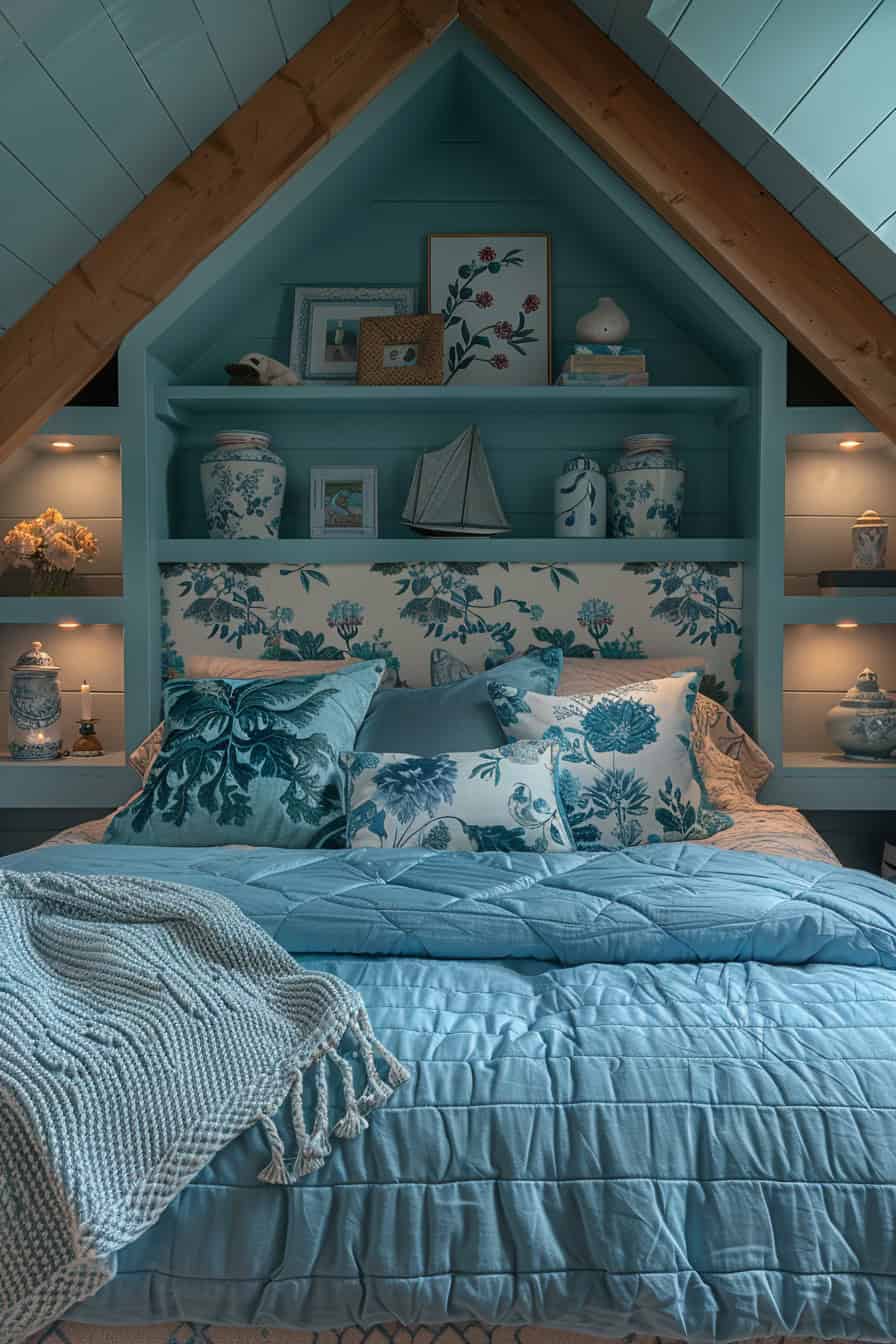 Quarto pequeno do sótão