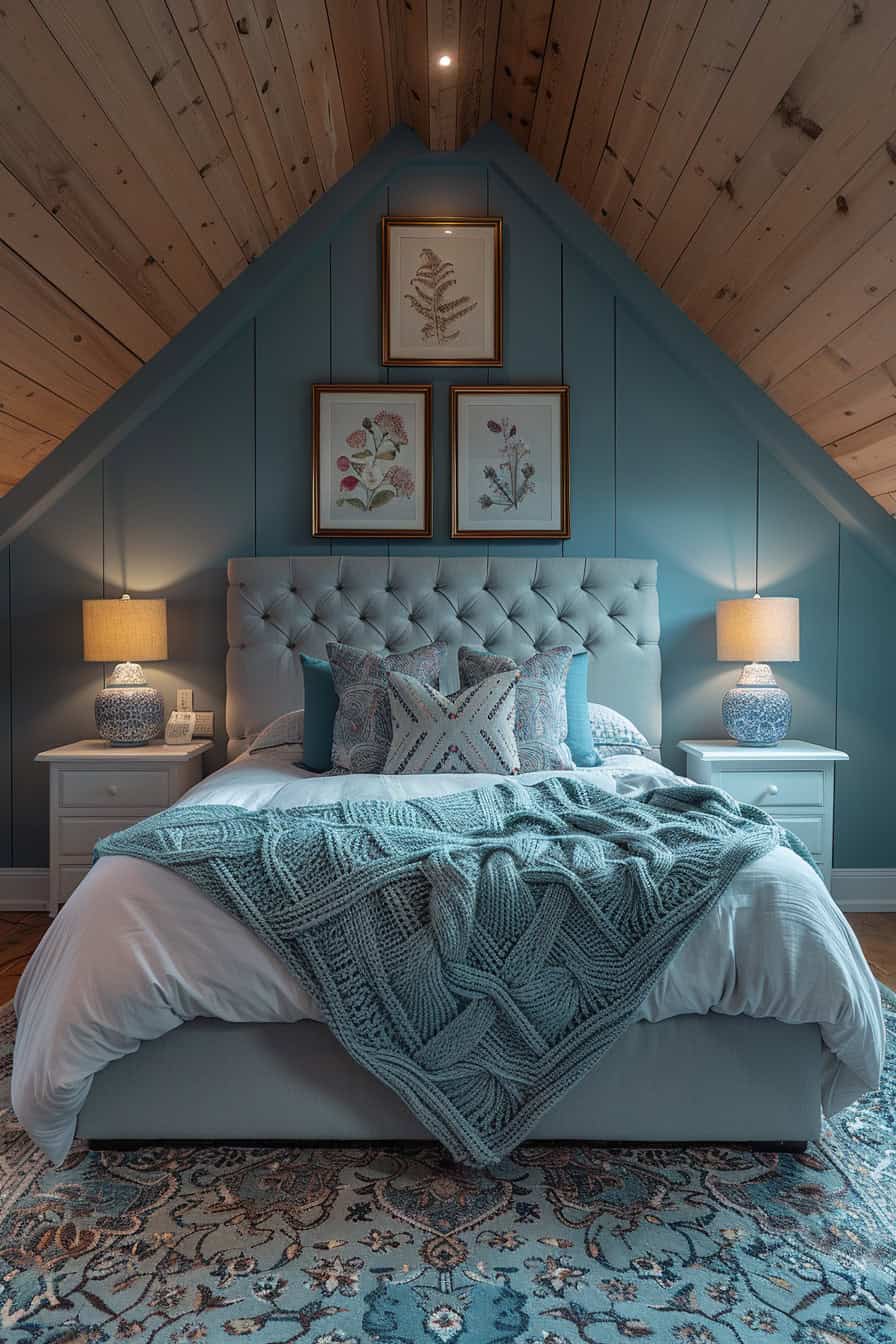 Quarto pequeno do sótão