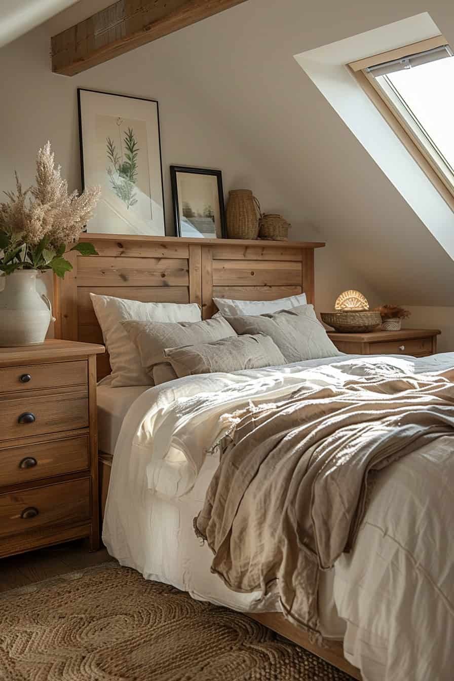 Quarto pequeno do sótão