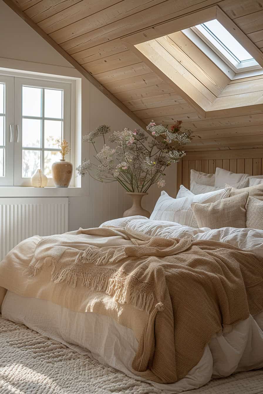 Quarto pequeno do sótão