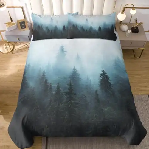 Sleepwish Misty Landscape Duvet Cover