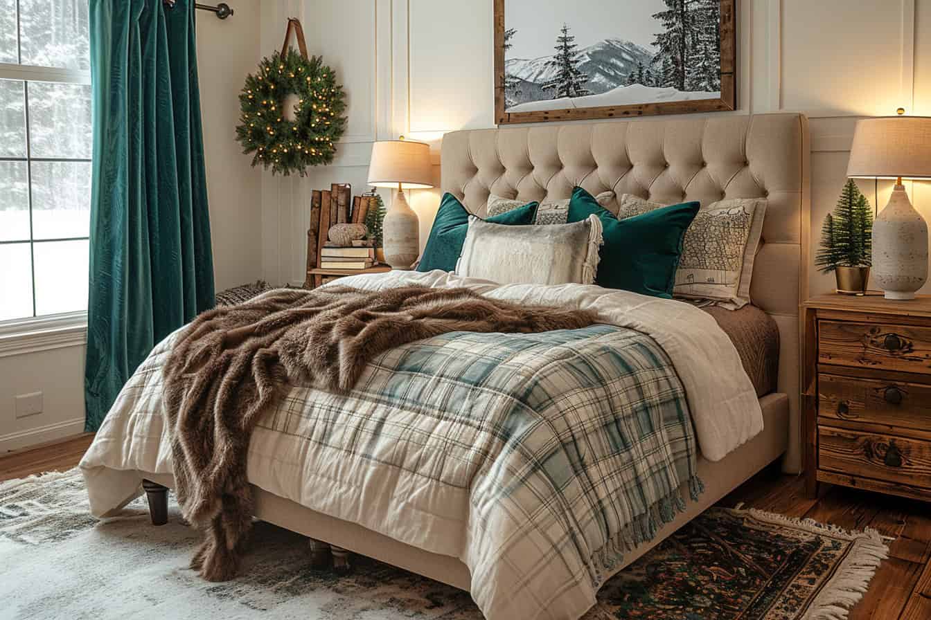 winter bedroom