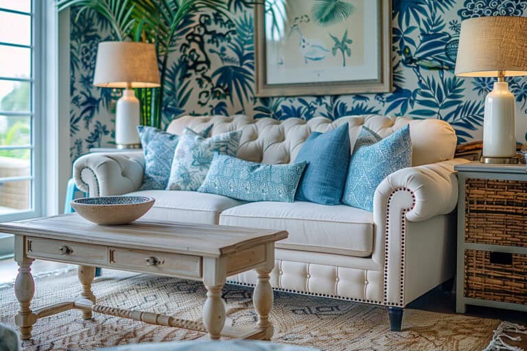 chic tropical home decor