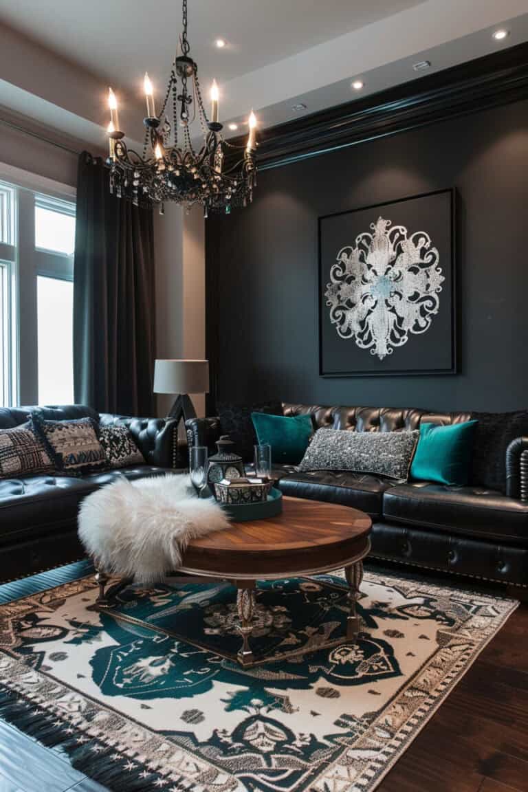 Top 20 Western Gothic Living Room Decor Ideas – Green Snooze
