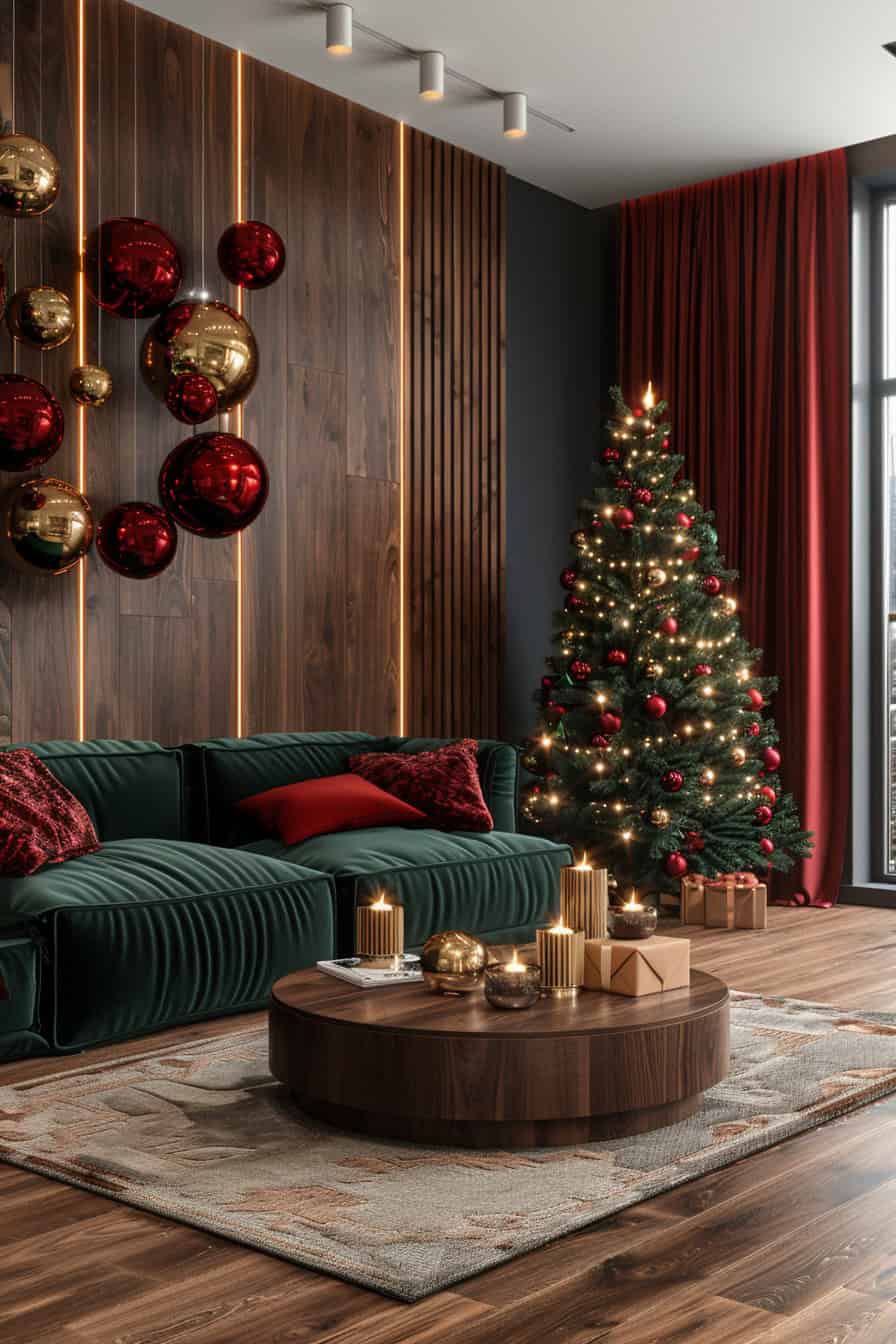 Decoração de Natal de luxo