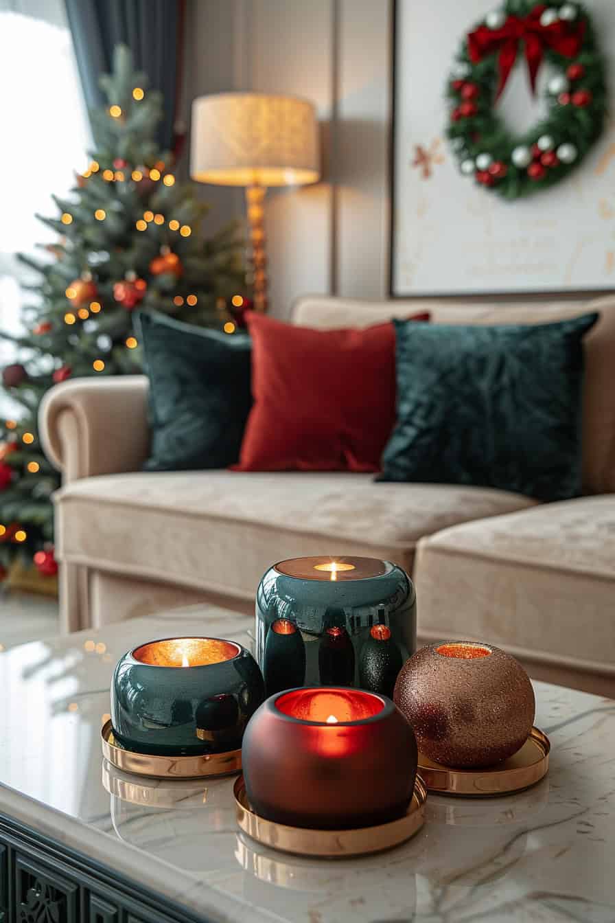 Decoração de Natal de luxo