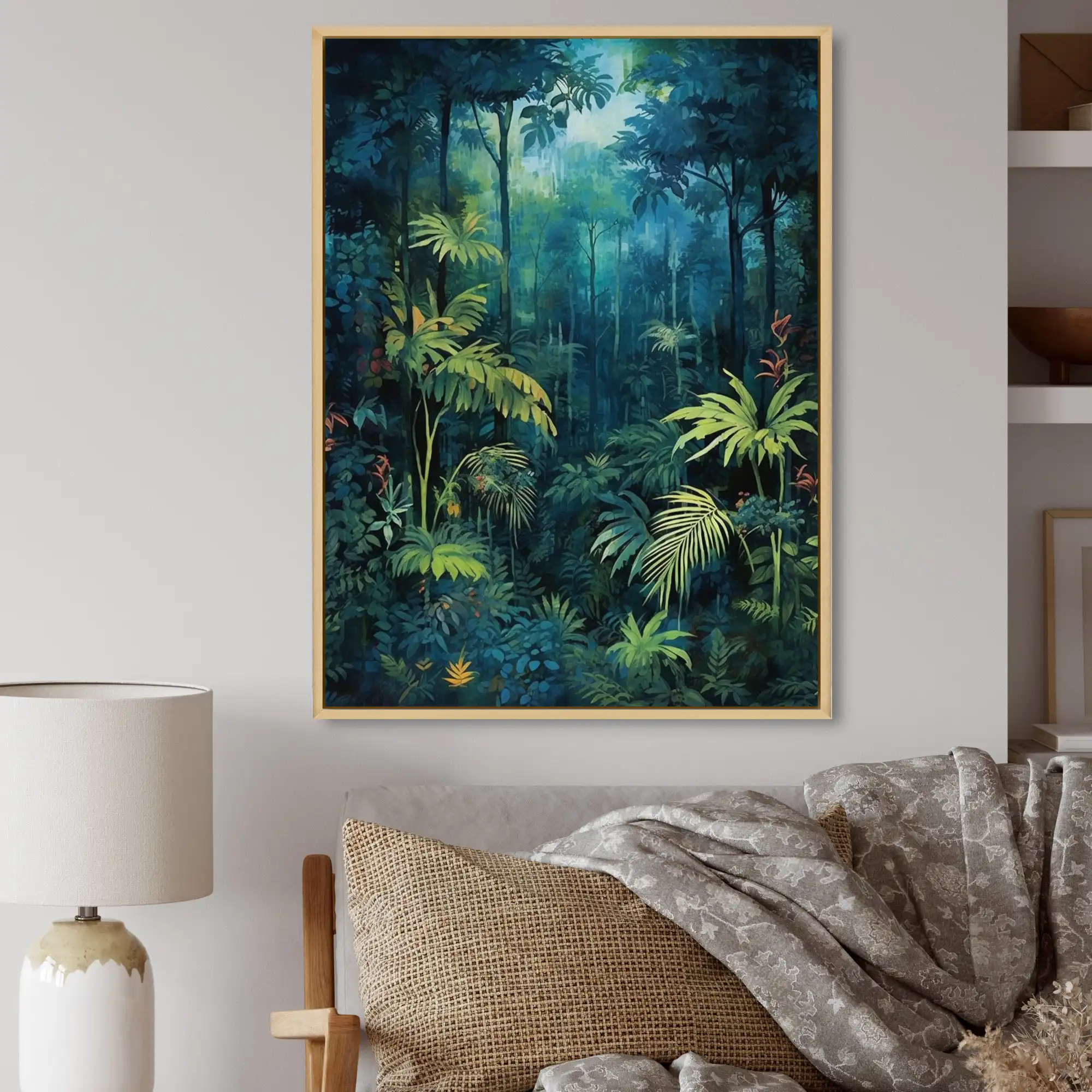Forest Wall Art Living Room