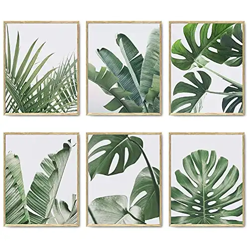Botanical Wall Art Prints Set of 6