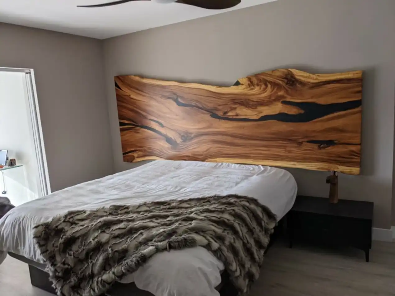 Live Edge Headboard