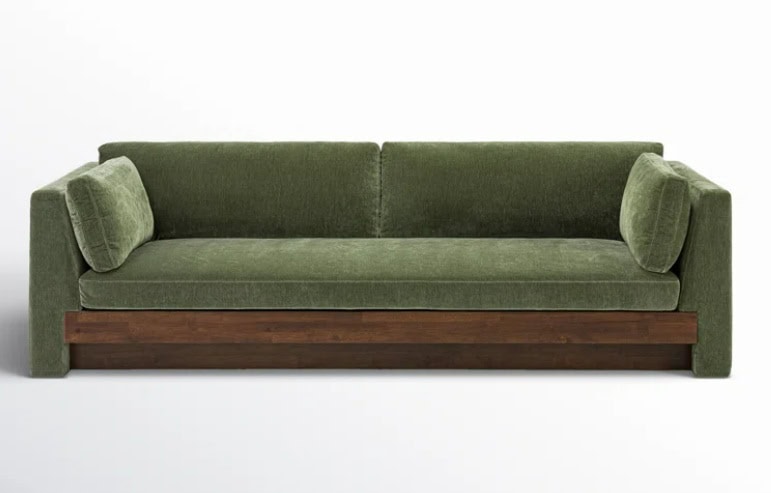 Geneva Sofa in Sagano Green