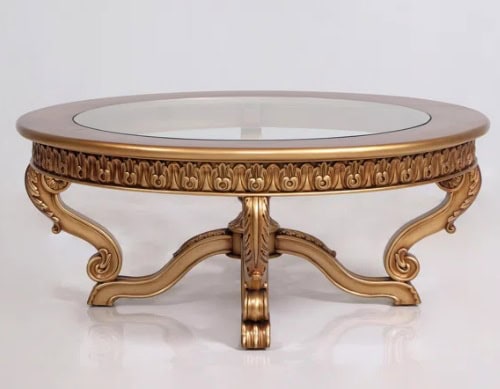 Glass Top Coffee Table