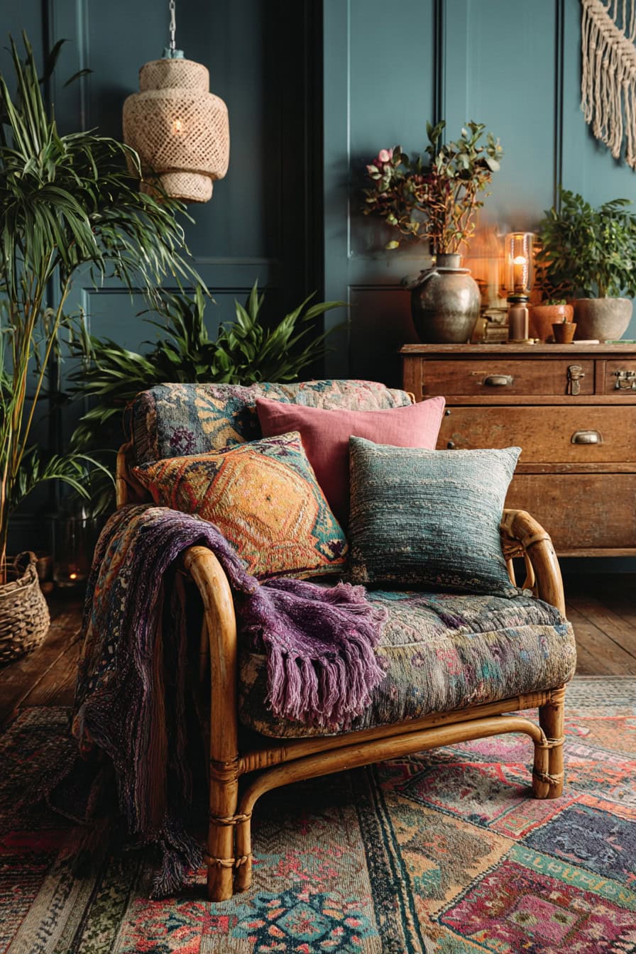 boho living room