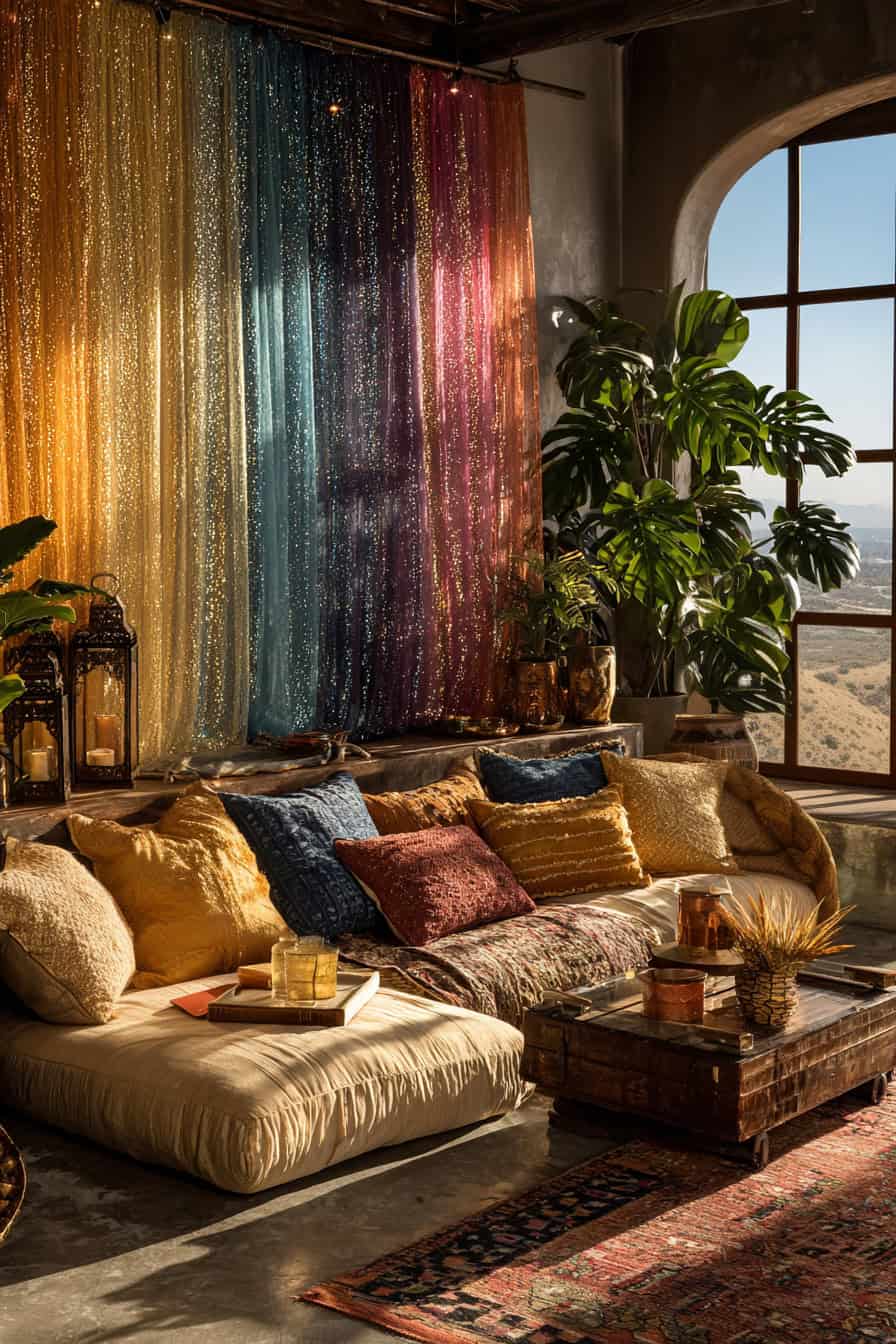 boho living room